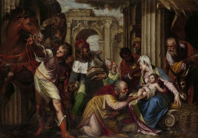 The Adoration of the Magi, c.1585 by Paolo Farinati